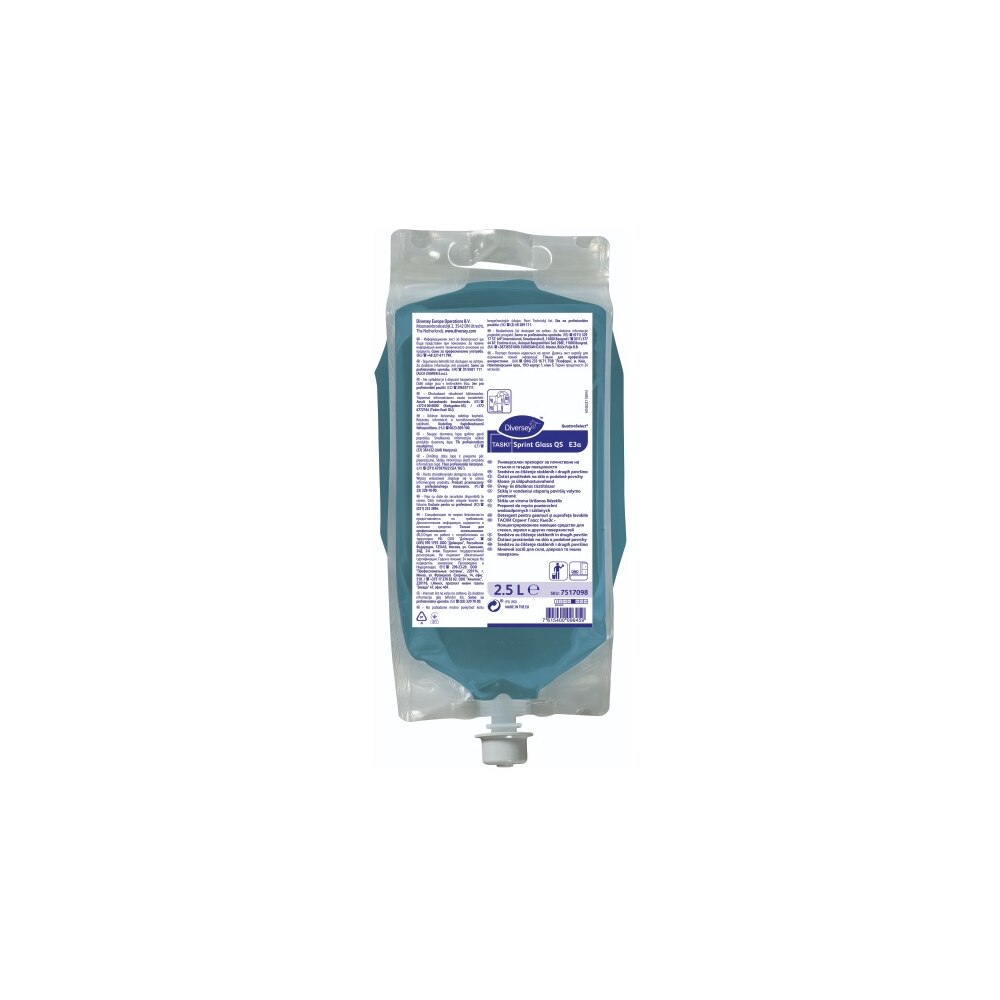 Detetergent geamuri/suprafete lavabile Diversey Sprint Glass, concentrat, 2.5 L